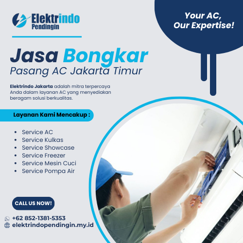 Jasa Bongkar Pasang AC Jakarta Timur