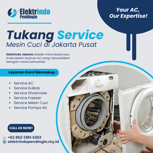 Tukang Service mesin cuci di Jakarta Pusat