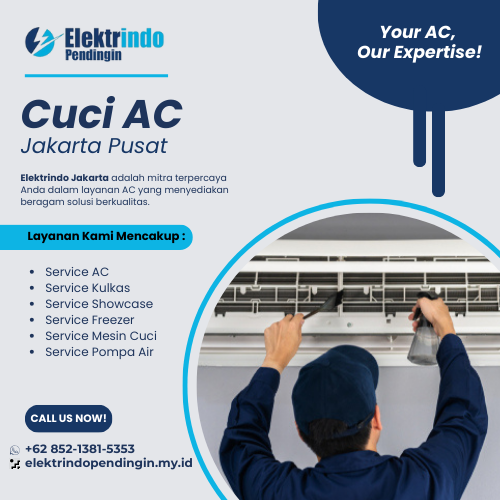 Cuci AC jakarta pusat