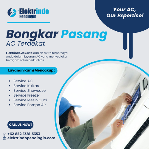 bongkar pasang ac terdekat