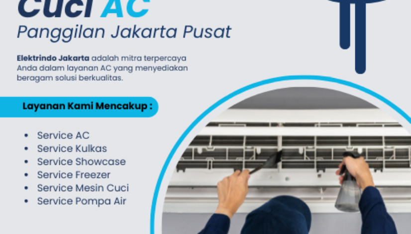 cuci ac panggilan jakarta pusat